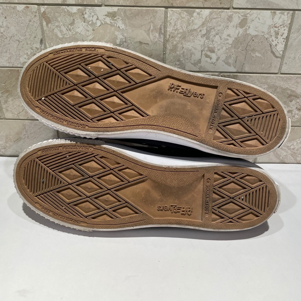 PF Flyers Center Hi Navy Blue Twill High Top Sneakers Mens 12 C24HW1DB - Picture 8 of 9